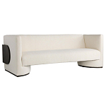 Трехместный диван Florida Sofa  с элегантным деревянным декором  варинант исполнения - 1 | Loft Concept в Волгограде