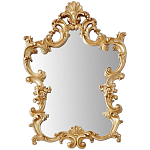 Настенное зеркало Callero Golden Mirror варинант исполнения - 1 | Loft Concept в Волгограде