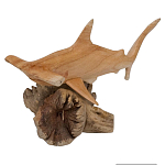 Статуэтка из дерева рыба-молот Animals of the World варинант исполнения - 2 | Loft Concept в Волгограде