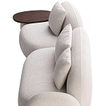 Модульный Диван Orus с овальным столиком  варинант исполнения - 5 | Loft Concept в Волгограде