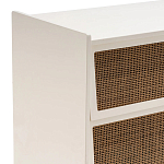 Комод с 3-мя ящиками из ротанга Blais Cream Wicker Furniture варинант исполнения - 5 | Loft Concept в Волгограде