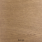 Серый матовый кухонный гарнитур с фасадом под дерево Vincens Kitchen Set варинант исполнения - 3 | Loft Concept в Волгограде