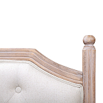 Изголовье кровати бежевое с мягкой обивкой из льна Emma Headboard варинант исполнения - 2 | Loft Concept в Волгограде