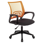 Офисное кресло с основанием из черного пластика Desk chairs Orange варинант исполнения - 1 | Loft Concept в Волгограде