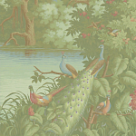 Обои ручная роспись Le Brésil Pastel варинант исполнения - 1 | Loft Concept в Волгограде