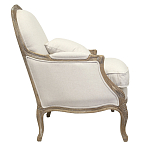 Кресло Ava Classical Armchair beige flax варинант исполнения - 1 | Loft Concept в Волгограде