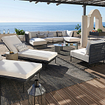 Уличное кресло Alaric Armchair Black варинант исполнения - 7 | Loft Concept в Волгограде