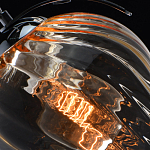 Подвесной светильник со стеклянном плафоном в форме бокала Kaleido варинант исполнения - 10 | Loft Concept в Волгограде