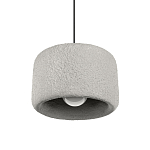 Подвесной светильник с цилиндрическим фактурным абажуром Sergey Makhno варинант исполнения - 1 | Loft Concept в Волгограде