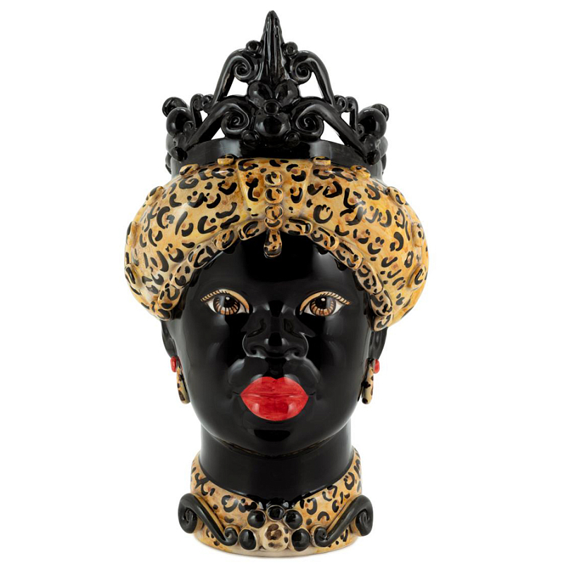 Ваза Abhika VASE MORO LADY MEDIUM Коричневый Ваза Abhika VASE MORO LADY MEDIUM Коричневый в Волгограде | Loft Concept