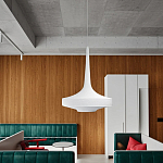 Подвесной вязаный белый светильник «Лампа Марракеша» варинант исполнения - 4 | Loft Concept в Волгограде