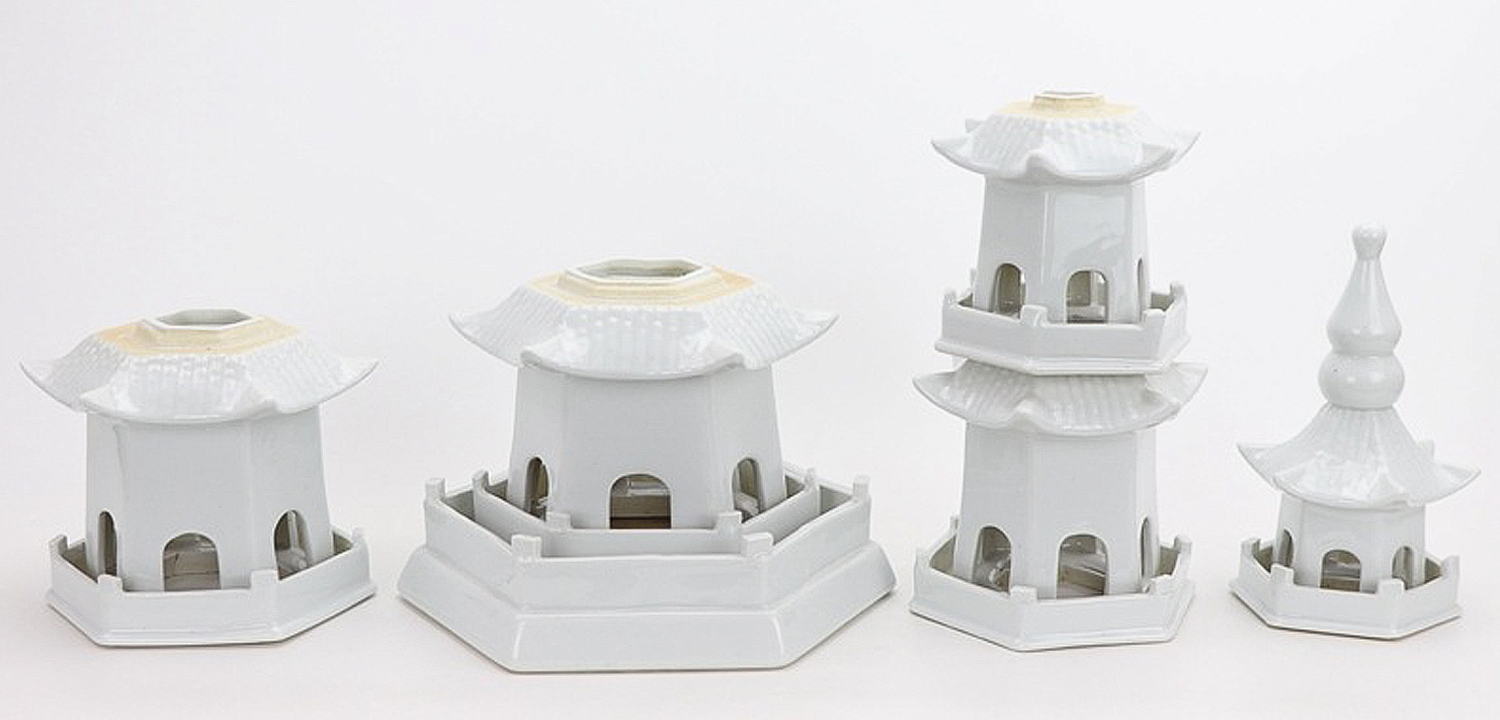 Статуэтка Ceramic Pagoda white - Loft-Concept в Волгограде