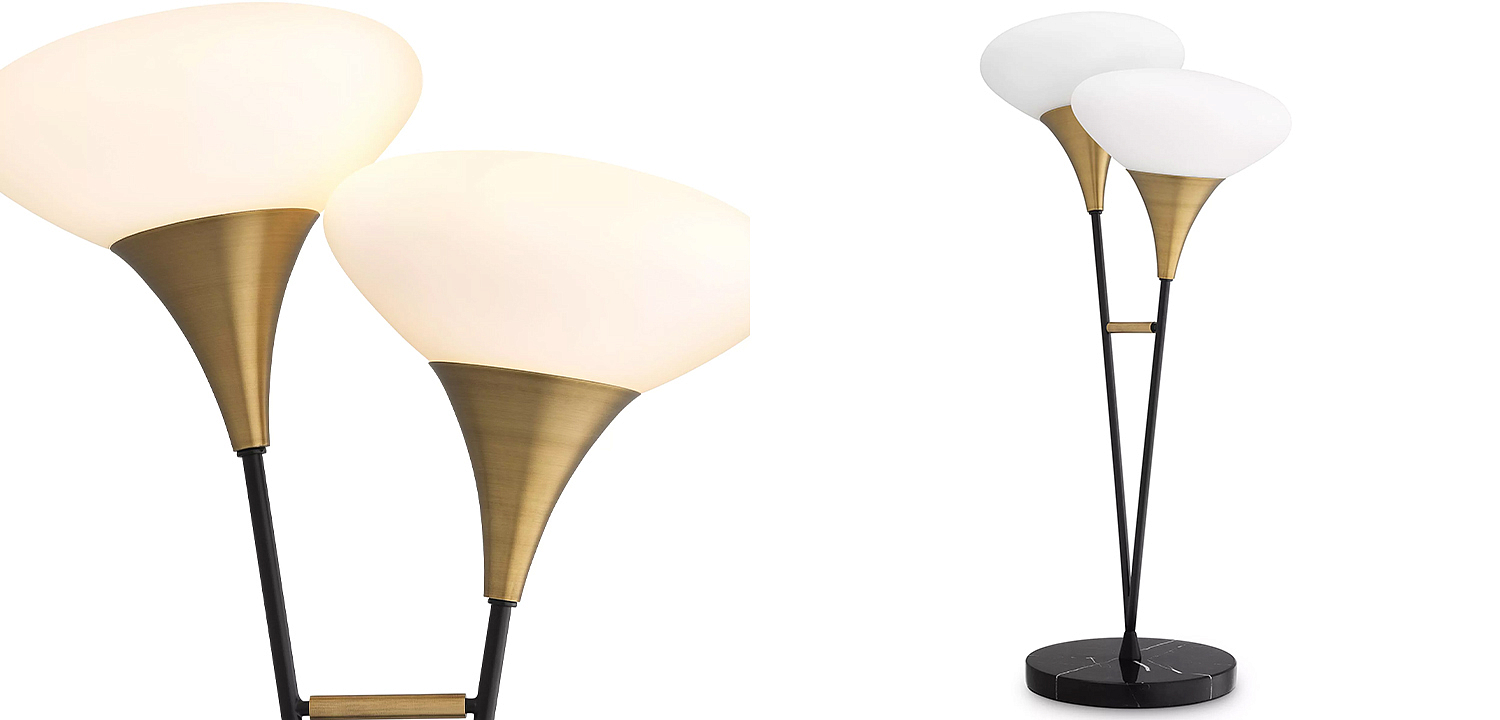 Настольная лампа Eichholtz Table Lamp Duco Настольная лампа Eichholtz Table Lamp Duco - Loft-Concept в Волгограде