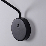 Бра с длинным чёрным металлическим каркасом Bendik Lighting варинант исполнения - 6 | Loft Concept в Волгограде