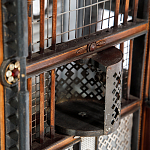 Декоративная антикварная клетка Wise Raven варинант исполнения - 4 | Loft Concept в Волгограде