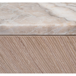 Комод с мраморной столешницей Uniqueness Marble варинант исполнения - 3 | Loft Concept в Волгограде