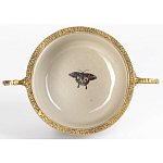 Фарфоровая чаша с бронзовыми элементами Eden Garden варинант исполнения - 4 | Loft Concept в Волгограде