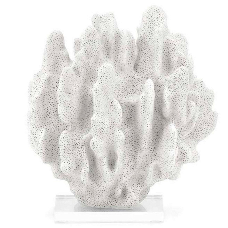 Статуэтка Coral Sponge Белый Прозрачный Статуэтка Coral Sponge Белый Прозрачный в Волгограде | Loft Concept