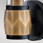 Бра для ванных комнат с прозрачным стеклянным плафоном в форме цилиндра Hinkley варинант исполнения - 15 | Loft Concept в Волгограде