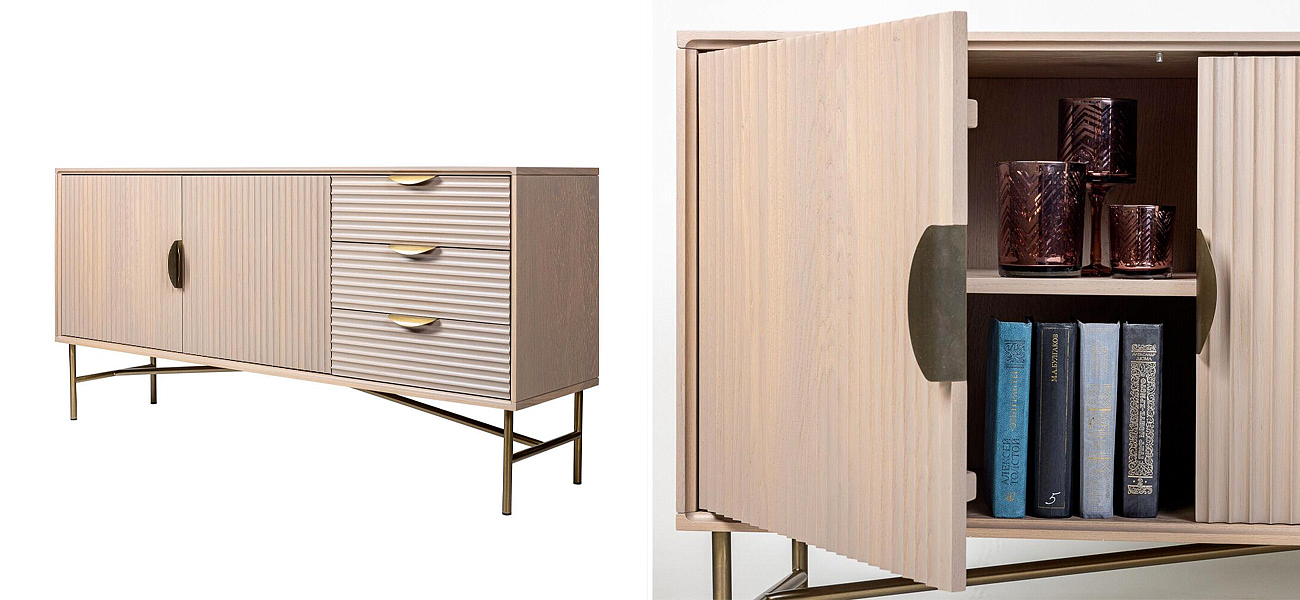 Комод Antique Order Бежевый Шпон Дуба Комод Antique Order Бежевый Шпон Дуба - Loft-Concept в Волгограде