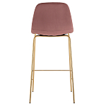 Барный стул на золотистых ножках VENDRAMIN Pink варинант исполнения - 5 | Loft Concept в Волгограде