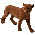 Декоративная статуэтка коричневый флок Сheetah Statuette варинант исполнения - 1 | Loft Concept в Волгограде