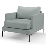 Мебельная ткань Шенилл голубой цвет 138 см T4-20 варинант исполнения - 8 | Loft Concept в Волгограде