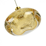 Подвесной светильник с прозрачным стеклянным плафоном округлой формы Effervia  варинант исполнения - 12 | Loft Concept в Волгограде