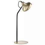 Настольная лампа с плафоном в форме купола в сочетании черного и золотистого цвета Minimalist Execution варинант исполнения - 3 | Loft Concept в Волгограде