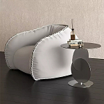 Дизайнерский журнальный стол с основанием из круглых элементов Lirod варинант исполнения - 2 | Loft Concept в Волгограде