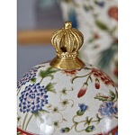 Шкатулка в форме яйца на величественных львах из фарфора с бронзовыми элементами Eden Garden варинант исполнения - 5 | Loft Concept в Волгограде