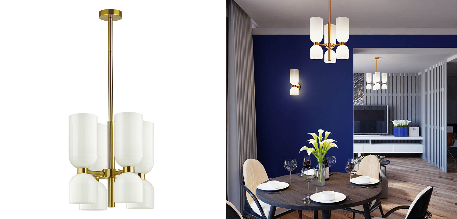 Люстра Lightmaker Studio Edie Chandelier 4 Люстра Lightmaker Studio Edie Chandelier 4 - Loft-Concept в Волгограде