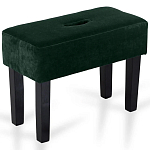 Мягкий  пуф на черных ножках Winton Pouf варинант исполнения - 5 | Loft Concept в Волгограде