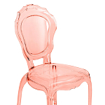 Прозрачный стул розовый LOUIS GHOST CHAIR Pink варинант исполнения - 4 | Loft Concept в Волгограде