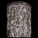 Бра с каскадом из прозрачного хрусталя и корпусом из металла цвета хром Constant Sparks варинант исполнения - 1 | Loft Concept в Волгограде