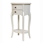 Белая тумба на фигурных ножках Shelby варинант исполнения - 2 | Loft Concept в Волгограде