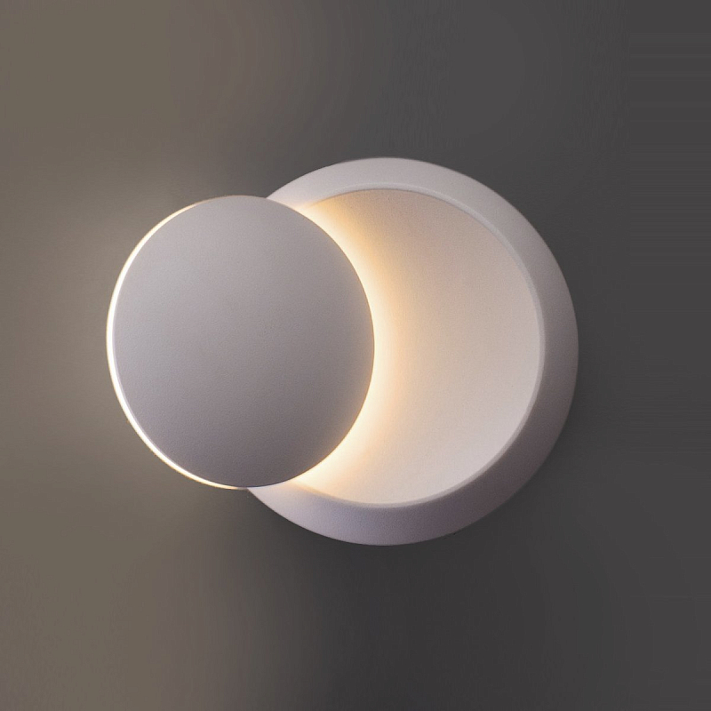 Бра Light Point Luna Wall Lamp White Белый Бра Light Point Luna Wall Lamp White Белый в Волгограде | Loft Concept