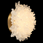 Бра из натурального горного хрусталя Harmonious Crystal Circles варинант исполнения - 1 | Loft Concept в Волгограде