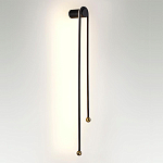 Бра черного цвета с изогнутым плафоном Luke Lampco Tracer Lamp варинант исполнения - 4 | Loft Concept в Волгограде