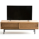 ТВ-тумба с плетеным декором Tate Wicker TV Stand варинант исполнения - 2 | Loft Concept в Волгограде