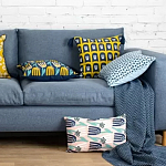 Чехол на подушку с двусторонним принтом и кисточками Ophelia Grove варинант исполнения - 6 | Loft Concept в Волгограде