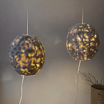 Светильник вязаный из шерсти Wool Oval варинант исполнения - 2 | Loft Concept в Волгограде