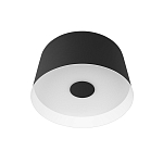 Потолочный светильник с цилиндрическим черным металлическим абажуром 20 Urban Dome варинант исполнения - 1 | Loft Concept в Волгограде