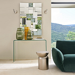 Приставной стол из алюминиевого сплава Meskill Side Table варинант исполнения - 2 | Loft Concept в Волгограде