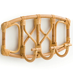 Настенная вешалка из ротанга Willa Wall Hanger S варинант исполнения - 1 | Loft Concept в Волгограде