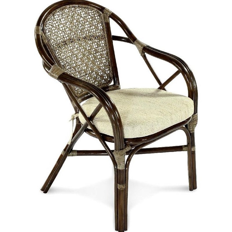 Стул Bamboo classic Коричневый Бежево-серый Стул Bamboo classic Коричневый Бежево-серый в Волгограде | Loft Concept