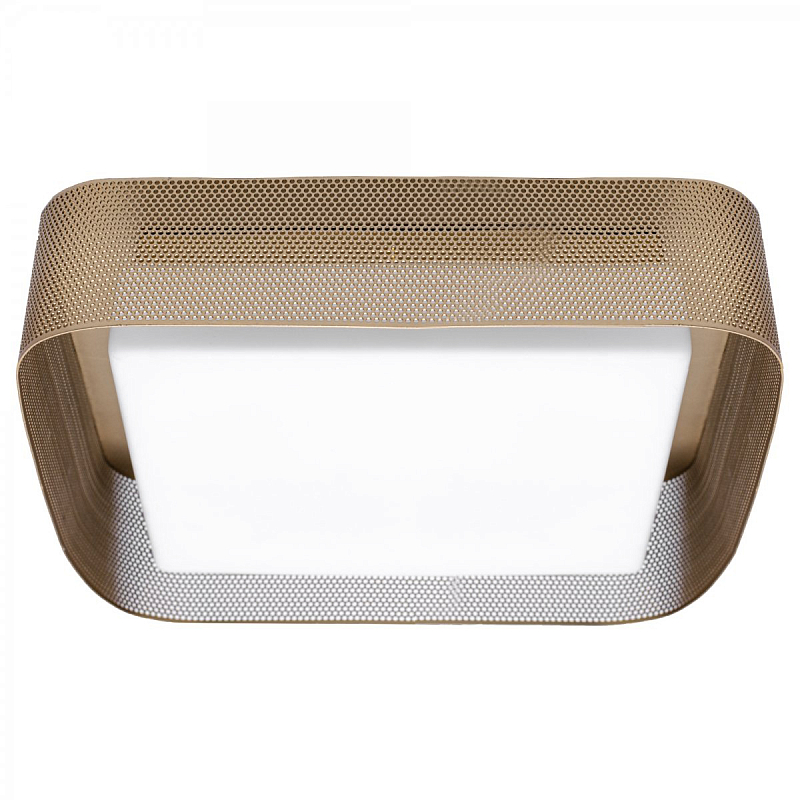 PRECISION Large Flush Mount Brass Латунь Прозрачный белый в Волгограде | Loft Concept 