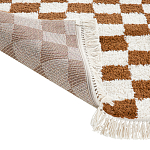 Ковер с шахматным принтом Chess Layout с эффектом шерсти варинант исполнения - 5 | Loft Concept в Волгограде