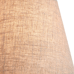 Люстра с белым каркасом и тканевыми абажурами Natural Stems варинант исполнения - 3 | Loft Concept в Волгограде