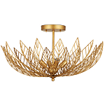 Потолочный светильник Золотые листья  Golden Petals варинант исполнения - 3 | Loft Concept в Волгограде